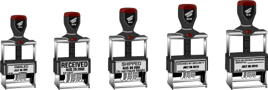 Heavy Duty Self-Inking Daters